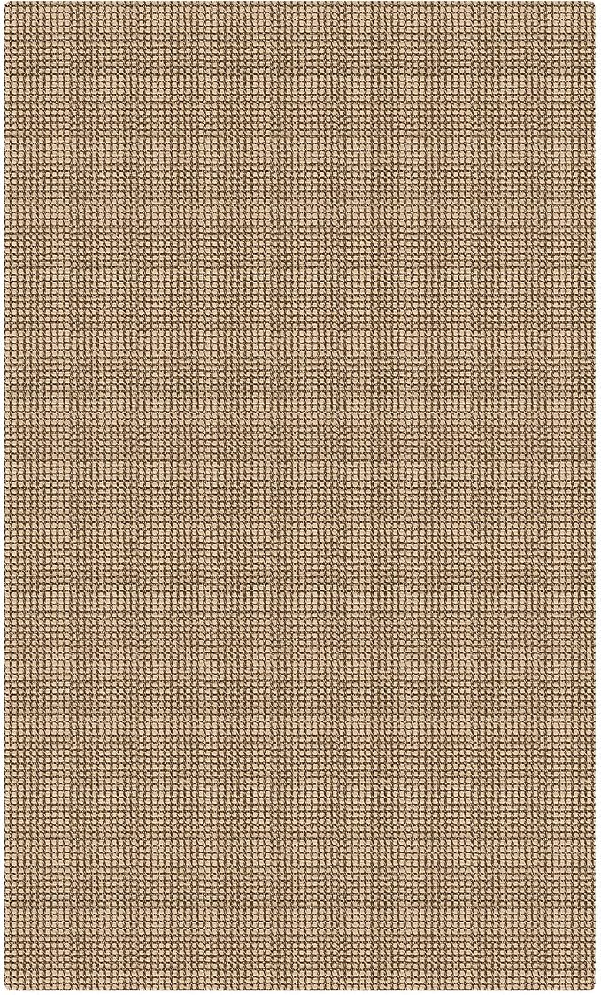 KOZYFLY Boho Rugs for Entryway 3x5 ft Washable Area Rug Non Slip Rubber Backed Entry Rug Woven Indoor Door Mat Cotton Kitchen Rugs Floor Carpet for Entryway, Foyer, Backdoor, Orange Beige/Tan/Brown