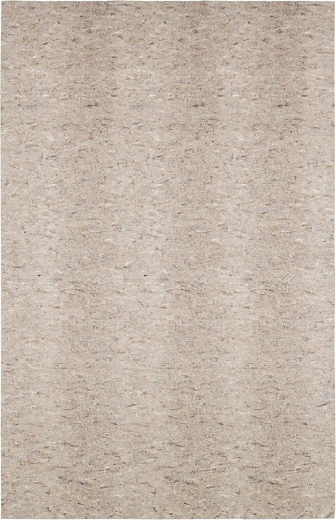 Mohawk Home Non Slip Rug Pad 2' 6" x 9' 6" - 3/8" Thick Felt + Latex Rubber Gripper - Dual Surface Cushion for Hardwood, Carpet, Tile Floors, Made in USA