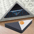 12 Pcs Rug Tape,Anti Slip Rug Pads Grippers for Hardwood Floors and Tiles,with Strong Adhesive Grid Backing -No Residue,Reusable Carpet Tape, Double-Sided Adhesive Rug Stickers