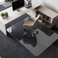 Kuyal Desk Chair Mat for Carpet, 30'' x 48'' Rectangle Transparent Mats for Chairs Good for Desks, Office and Home, Easy Glide, Protects Floors for Low and No Pile Carpeted Floors