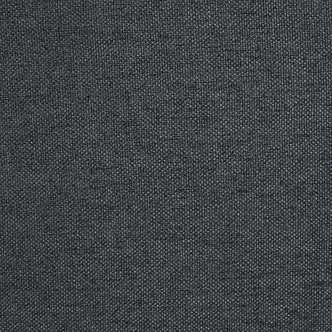 AAAAAcessories D-Shaped Chair Cushions, 2" Thick Dining Chair Pads with Ties and Removable, Machine-Washable Cover, 17" x 16", Set of 4, Dark Grey
