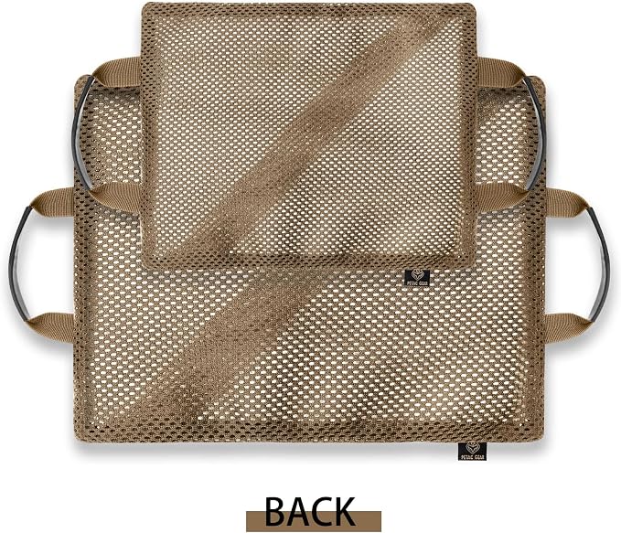 PETAC GEAR Tactical Storage Mesh Pouch Set,Insert Modular Utility Admin Pockets,Travel Organizer EDC Bag