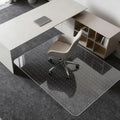 Kuyal Desk Chair Mat for Carpet, 36'' x 48'' Rectangle Transparent Mats for Chairs Good for Desks, Office and Home, Easy Glide, Protects Floors for Low and No Pile Carpeted Floors