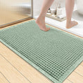 Smiry Waffle Bath Mat 36x24, Extra Soft Absorbent Bathroom Rugs, Non Slip Machine Washable Quick Dry Bath Rugs for Bathroom Floor, Tub, Shower, Home Decor Accessories, Sage Green