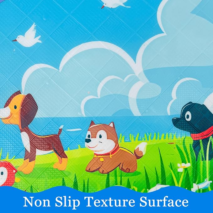BEEHOMEE Bath Mats for Tub Kids,Baby Toddler - Large Cartoon Non-Slip Bathroom Bathtub Anti-Slip Shower Mats for Floor 35x15,Machine Washable XL Size Bathroom Mats (Lighthouse)
