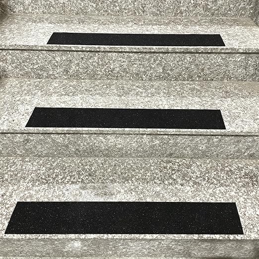 16in x 33Ft Anti Slip Tape,80 Grit Black Heavy Duty Anti Slip Safety Grip Tape, Waterproof, for Stairs Outdoor/Indoor,High Traction Stairs Non Skid Treads
