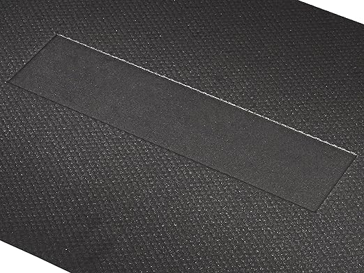 Amazon Basics 3/4" Rectangular Durable Anti-Fatigue Supportive Comfort Standing Mat, 32" x 20", Black