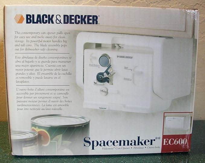 Black & Decker EC600 Spacemaker Under-Counter Can Opener