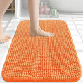Arotive Bathroom Rugs 24" x 16", Ultra Soft Absorbent Chenille Bath Rugs, Non-Slip Rubber Backing, Machine Washable Bath Mats for Bathroom Floor, Tub and Shower, Home Decor Accessories, Coral