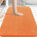 Arotive Bathroom Rugs 30" x 20", Ultra Soft Absorbent Chenille Bath Rugs, Non-Slip Rubber Backing, Machine Washable Bath Mats for Bathroom Floor, Tub and Shower, Home Decor Accessories, Coral