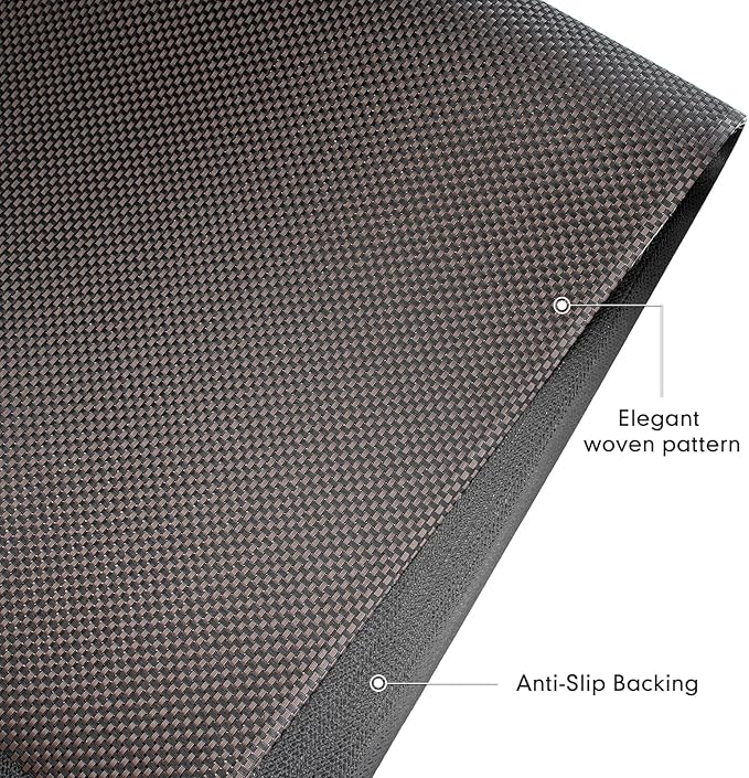 Sycoodeal Chair Mat,36" x 55" Office Chair Mat for Hardwood and Tile Floor, Heavy Duty Floor Protector for Rolling Chairs,Non-Slip,Computer Mat for Home Office(Coffee)