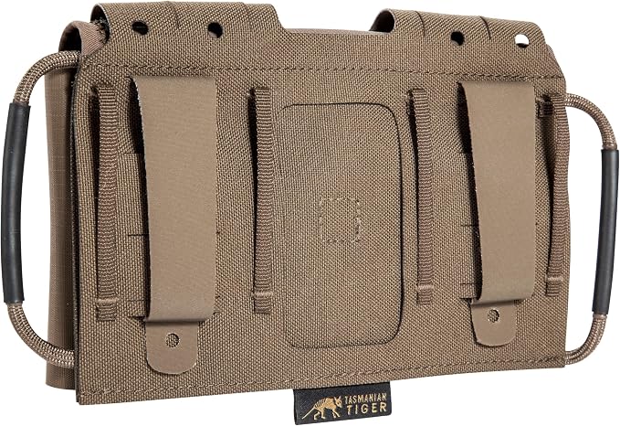 Tasmanian Tiger IFAK Pouch Dual Compact MOLLE Medical Utility Pouch with Fold Out Panels and Belt Mount Compatibility