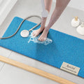 Asvin Soft Textured Bath, Shower, Tub Mat, 47x16 Inch, Phthalate Free, Non Slip Comfort Bathtub Mats with Drain, PVC Loofah Bathroom Mats for Wet Areas, Quick Drying
