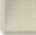 GelPro NewLife Decorative Foam Floor Mat, 72" x 20", Tweed Antique White