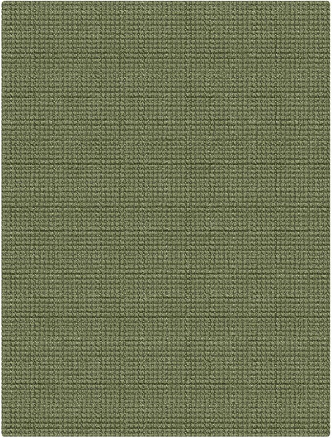 KOZYFLY Washable 3x4 Entry Area Rug, Braided Throw Rugs for Entryway, Non Slip Door Mat Indoor Outdoor Entrance, Front Porch Foyer Carpet for Kitchen, mudroom, Bathroom, Olive Green/Earthy Green