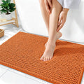 OLANLY Thick Bathroom Rugs 36x24, Extra Soft Absorbent Chenille Bath Rugs, Rubber Backing, Machine Wash Dry, Bath Mats for Bathroom Floor, Tub and Shower, Home Decor Accessories, Clay
