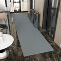Ottomanson 2'7" x 25' Hallway Runner with Scraper Pile - Extra Durable Non-Slip Rug Mat for Indoor & Outdoor Use - Ideal for Kitchen, Entryway & Garage - High-Traffic Carpet, Gray