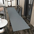 Ottomanson 3'11" x 34' Hallway Runner with Scraper Pile - Extra Durable Non-Slip Rug Mat for Indoor & Outdoor Use - Ideal for Kitchen, Entryway & Garage - High-Traffic Carpet, Gray