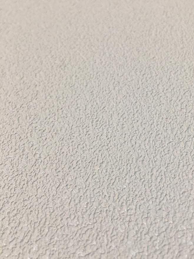 Safe Way Traction 16" X 40" White Adhesive Vinyl Anti Slip Non Skid Safety Bath Mat with Drain Cut Out