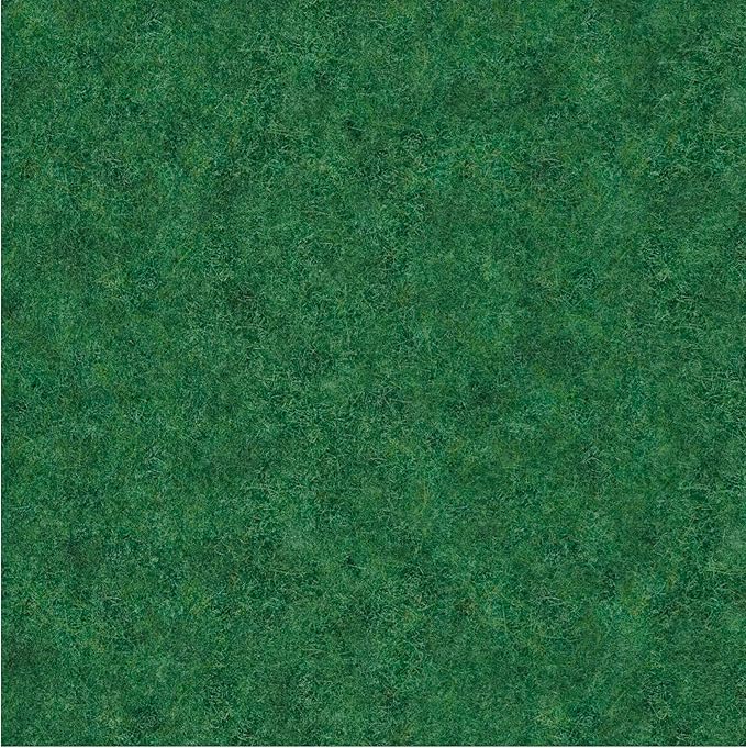 Ottomanson 2'7" x 8' Hallway Runner - Extra Durable Non-Slip Rug Mat for Indoor & Outdoor Use - Ideal for Kitchen, Entryway & Garage - High-Traffic Carpet, Green