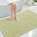 OLANLY Large Bathroom Rugs 44x32, Extra Soft Absorbent Chenille Bath Rugs, Rubber Backing Quick Dry, Machine Washable Bath Mats for Bathroom Floor, Tub and Shower, Home Decor Accessories, Vanilla