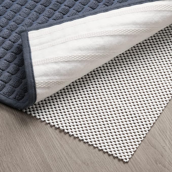 Non Slip Area Rug Pads Non Skid Rug Gripper 3x5 Feet Extra Thick Pad Anti-Slip Carpet Rug Mats for Hardwood Surface Floors, Keep Rugs Safe and in Place (3 x 5 Ft)