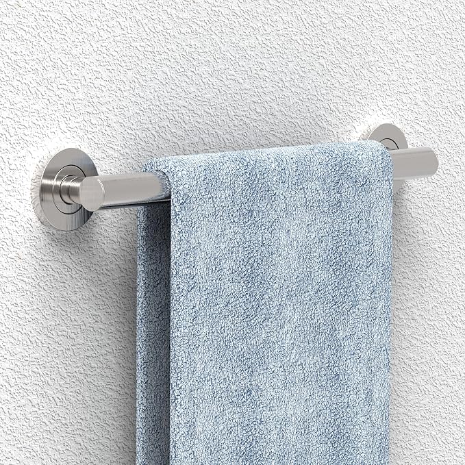 Bath, Shower and Toilet Safety Grab Bar for Seniors and Handicaps, ADA Compliant Mobility Aid Balance Assist Handle, Stainless Steel