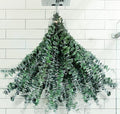 30 Pcs Dried Preserved Eucalyptus Stems Shower Bundle, 9oz 17" 100% Natural Fresh Eucalyptus Plant, Real Eucalyptus Leaves Branches for Shower Vase Filler, Dried Flowers Arrangement Home Decor