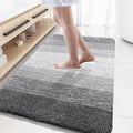 OLANLY Large Bathroom Rugs Mat 59x35, Extra Soft Absorbent Microfiber Bath Rugs, Rubber Backing, Quick Dry, Machine Washable Bath Mats for Bathroom Floor, Tub and Shower, Home Decor Accessories, Grey