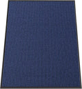 Front Door Mat, 4' x 3' Commercial Floor Mat, Heavy Duty Welcome Mat, Rubber Backing Non Slip Doormat for Entryway, Blue