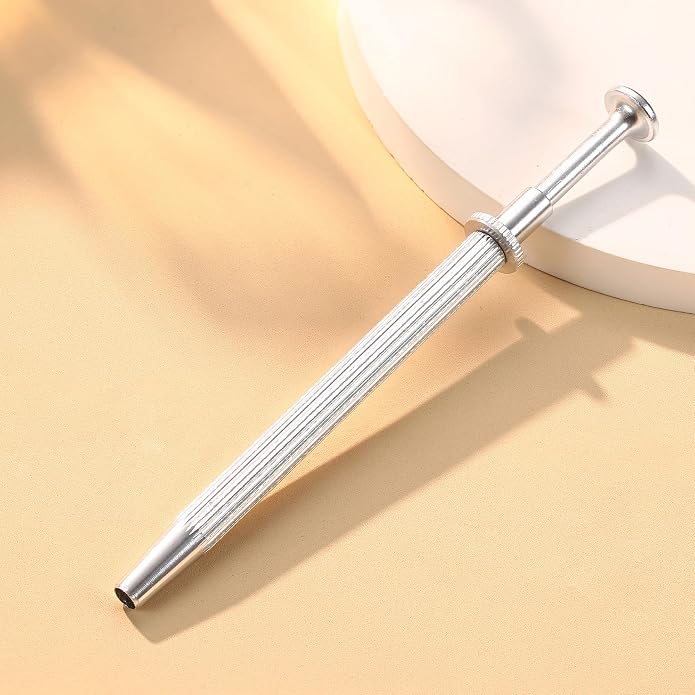 GEMQUEEN Piercing Taper Ball Grabber Tool for Changing Jewelry - 14G 16G 18G 20G Stainless Steel Flat Back Earrings Applicator Tool Threadless Insertion Pin Thread Body Piercing Kit for Ear Nose Lip