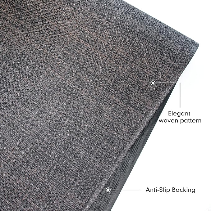 Sycoodeal Chair Mat, 40" x 48" Office Chair Mat for Hardwood and Tile Floor, Heavy Duty Floor Protector for Rolling Chairs, Non-Slip,Computer Mat for Home Office(Dark Coffee)