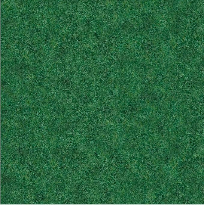 Ottomanson 2'7" x 11' Hallway Runner - Extra Durable Non-Slip Rug Mat for Indoor & Outdoor Use - Ideal for Kitchen, Entryway & Garage - High-Traffic Carpet, Green