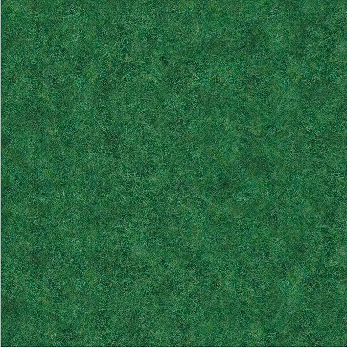 Ottomanson 2' x 31' Hallway Runner Extra Durable Non-Slip Rug Mat for Indoor & Outdoor Use - Ideal for Kitchen, Entryway, Patio & Garage - High-Traffic Carpet, Green