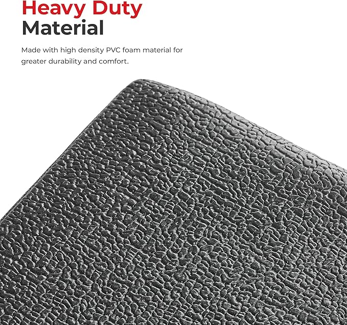 Sunny Health & Fitness Equipment Mat – Multiple Size Options – Non-Slip Floor Protection Pad for Treadmill, Bike, Elliptical, Yoga or Standing Desk and other Exercise Equipment