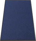 Front Door Mat, 5' x 3' Commercial Floor Mat, Heavy Duty Welcome Mat, Rubber Backing Non Slip Doormat for Entryway, Blue
