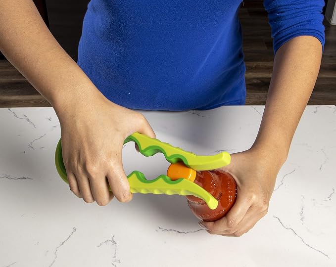 Evriholder Easi-Twist 2pk, Easy Grip Jar Openers, Pack of 2, Colors May Vary