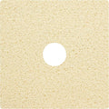Enkosi Loofah Shower Mat with Drain Hole – Cushioned Anti-Slip Square Bath Mat for Showers, and Bathroom Floors – Textured PVC, Non Slip Safety Pad for Walk-In Stalls and Wet Areas (27x27 Light Beige)