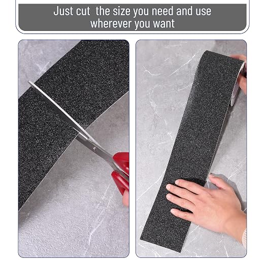 Mr. Pen Anti Slip Tape, 4 Inch x 23 Feet, Black, Waterproof, Non Skid Tape for Stairs, Floors, Ladders, Equipment