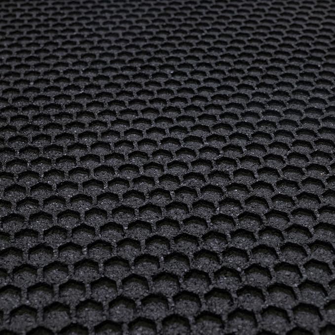 Mohawk Home Indoor Outdoor 1' 6" x 2' 6" Heavy Duty Rubber Floor Mat Anti Slip Restaurant Kitchen for Garage Garden Industrial Pool Entrance Bar Wet Area