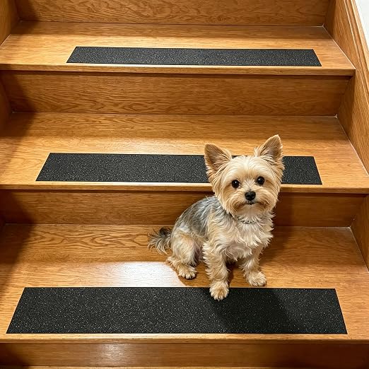 6in x 33Ft Anti Slip Tape,80 Grit Black Heavy Duty Anti Slip Safety Grip Tape, Waterproof, for Stairs Outdoor/Indoor,High Traction Stairs Non Skid Treads