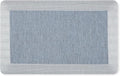 MARTHA STEWART Mira Modern Heathered Anti-Fatigue Air-Infused Kitchen Mat, Blue, 19.6"x32"