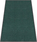 Indoor Outdoor Door Mat, 8’x 4' Doormat for Entryway, Rubber Backing Non Slip Front Door Mat Outside Entrance, Super Absorbent Commercial Floor Mat for Home Office, Green
