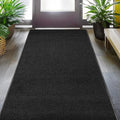 MaxMat® Oversized Industrial Door Mat - Heavy Duty, Waterproof, Low-Profile, Easy to Clean, Rubber Floormat (4 x 6 Feet, Black, MXM-RIB0046BK)