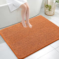 OLANLY Large Bathroom Rugs 40x32, Extra Soft Absorbent Chenille Bath Rugs, Rubber Backing Quick Dry, Machine Washable Bath Mats for Bathroom Floor, Tub and Shower, Home Decor Accessories, Clay