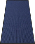 Front Door Mat, 6' x 3' Commercial Floor Mat, Heavy Duty Welcome Mat, Rubber Backing Non Slip Doormat for Entryway, Blue