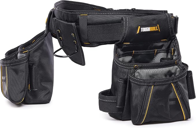 ToughBuilt - Utility Pouch, Durable Construction with Multiple Storage Compartments, Organized Design for Professional & Jobsite Use