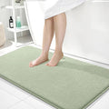 OLANLY Thick Memory Foam Bathroom Runner Rugs 44x24, Extra Soft Absorbent Long Bath Rug, Quick Dry, Non-Slip, Machine Washable Bath Mat for Bathroom, Tub and Shower, Home Decor Accessories, Sage Green