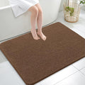 OLANLY Large Bathroom Rugs 40x32, Extra Soft Absorbent Chenille Bath Rugs, Rubber Backing Quick Dry, Machine Washable Bath Mats for Bathroom Floor, Tub and Shower, Home Decor Accessories, Mocha