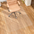 Tonaus Chair Mat for Hard Floor, Computer Chair Mats 45"×54" Transparent Clear PVC Floor Mats, Office Chair Mat Floor Protector for Office Home